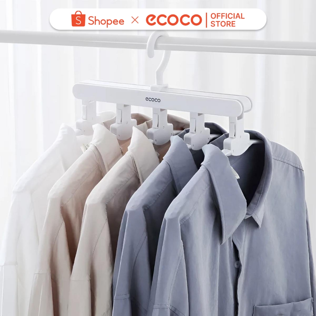 Móc treo quần áo thông minh Ecoco gấp gọn (E1904) | Shopee Việt Nam