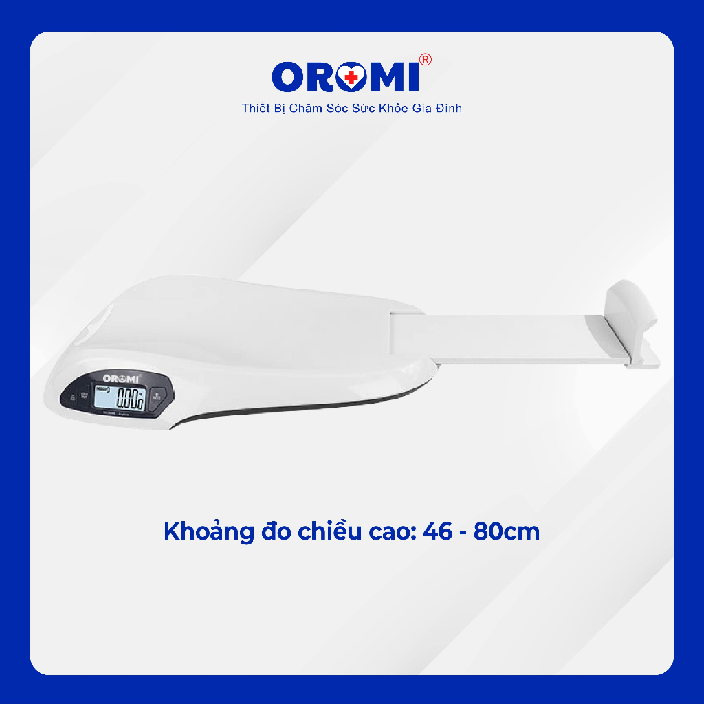 Cân Điện Tử Trẻ Em OROMI ER7210 - Cân Trẻ Sơ Sinh Kỹ Thuật Số