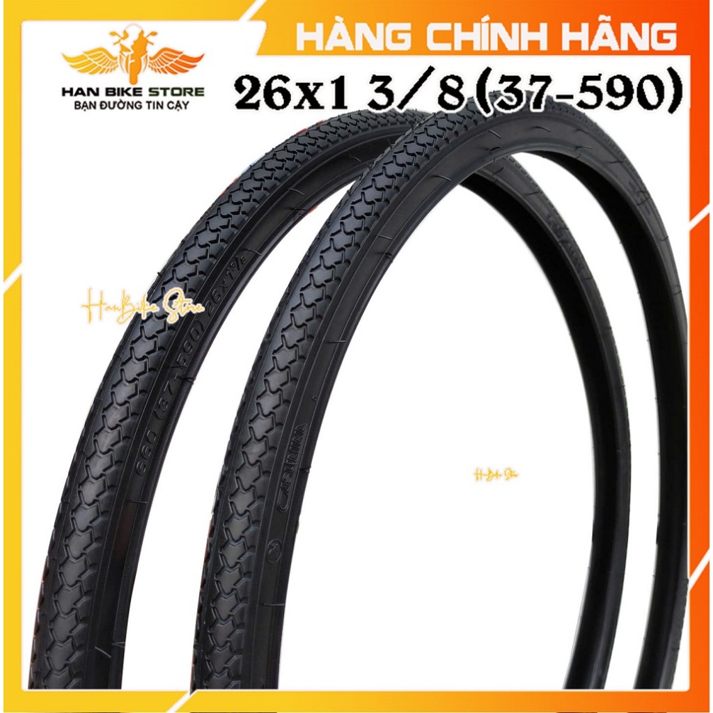 Vỏ Xe Đạp 26x1 3/8 (660), Săm Lốp Xe Đạp Mini 26x1 3/8 (37-590 ...