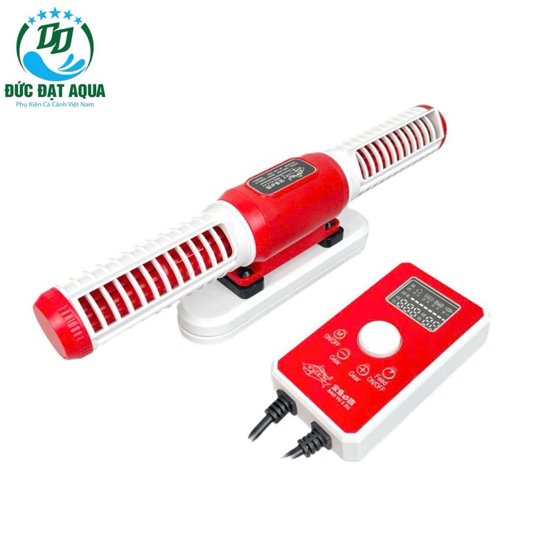 Thổi Luồng bao yu e zu k600 Công suất 45w 55w Chỉnh Mạnh Nhẹ, Chỉnh Dạng Sóng thổi đáy Cho Bể Cá cảnh 3