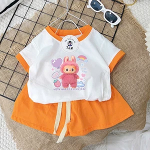 Bộ đồ bé gái HOT TREND chất vải dày mịn thoáng mát được các bé yêu thích BGM16