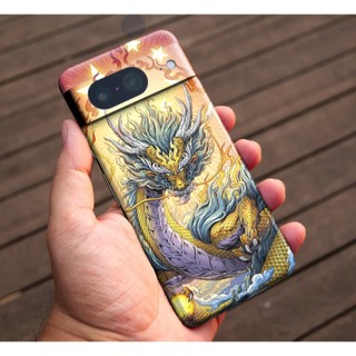 Miếng dán skin mặt sau hình Rồng cho điện thoại Pixel 6, Pixel 6 Pro, Pixel 8 , Pixel 5, Pixel 7 Pro, Pixel 3XL