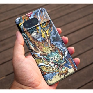 Miếng dán skin mặt sau hình Rồng cho điện thoại Pixel 6, Pixel 6 Pro, Pixel 8 , Pixel 5, Pixel 7 Pro, Pixel 3XL