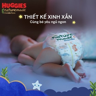 Tã quần Huggies Nature Made Ban Đêm M58/L44/XL38/XXL26