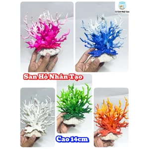 SAN HÔ NHÂN TẠO TRANG TRÍ HỒ CÁ, NON BỘ CAO 14CM