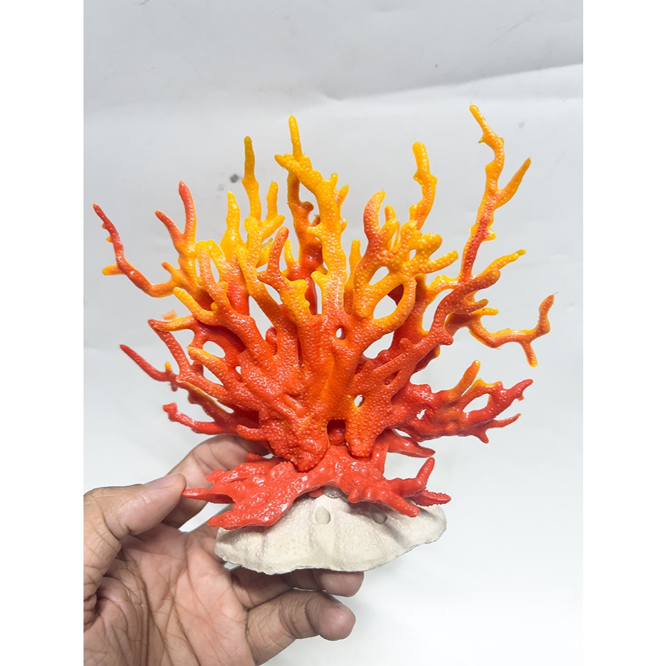 SAN HÔ NHÂN TẠO TRANG TRÍ HỒ CÁ, NON BỘ CAO 14CM
