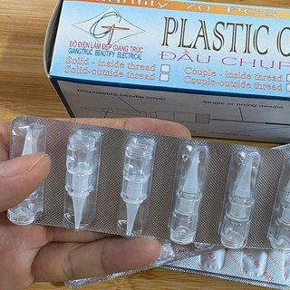 -Đầu ghép thương hiệu GT ( Giang Trúc) dùng cho máy xăm thần thánh ,10 đầu ghép dùng cho máy phun xăm thần thánh