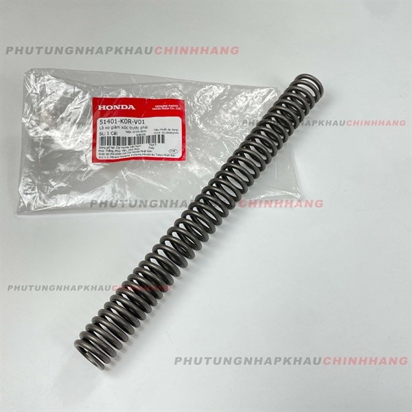 Lò xo phuộc trước SH 160i, SH 125i/150i, Lò xo giảm xóc trước SH 2020 2021 2022 2023 2024 chính hãng - 51401K0RV01 | BigBuy360 - bigbuy360.vn