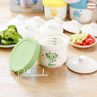 Hũ sứ đựng đồ ăn dặm cho bé phong cách Hàn Quốc ( số lượng 1c)