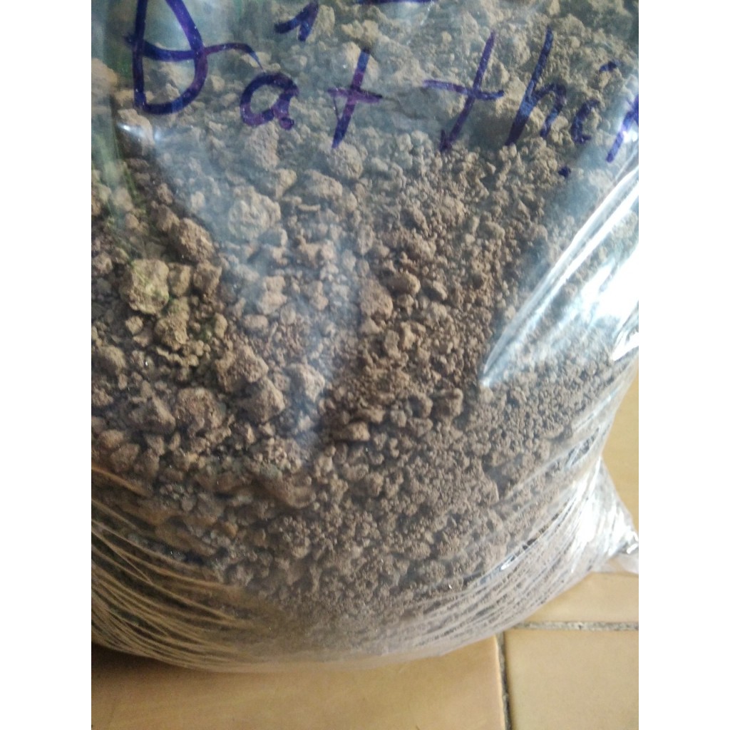 Đất Thịt Phù Sa hữu cơ trồng cây MeKong bao 15kg: Trồng các loại rau, hoa quả sạch, làm vườn - tự nhiên không hóa chất