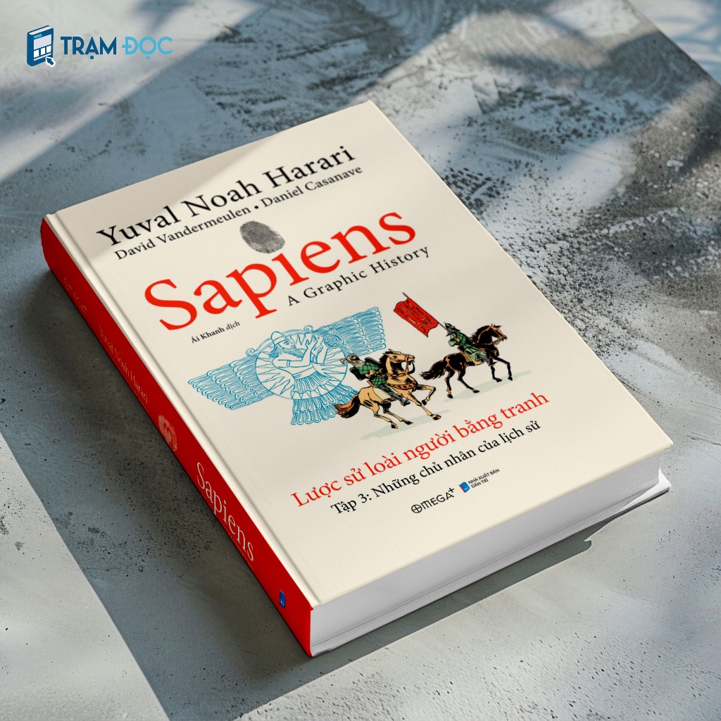 Sách - Sapiens : Lược Sử Loài Người Bằng Tranh ( Tập 1 +2 +3
