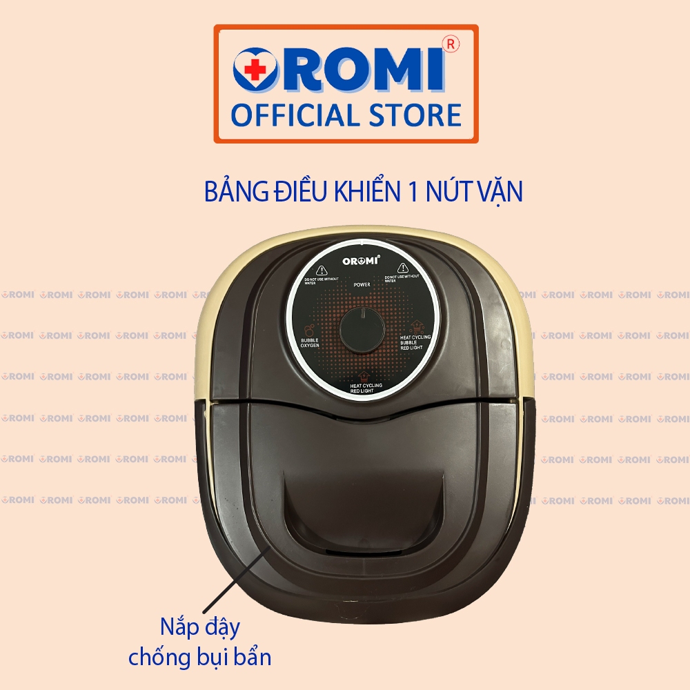 Bồn ngâm chân massage OROMI ORM-528D - Máy mát-xa chân cao cấp có sục khí