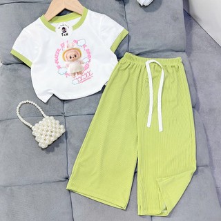 [8-40Kg] Bộ đồ bé gái HOT TREND chất vải dày mịn thoáng mát được các bé yêu thích BGM05