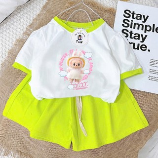 [8-40Kg] Bộ đồ bé gái HOT TREND chất vải dày mịn thoáng mát được các bé yêu thích BGM05