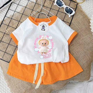 [8-40Kg] Bộ đồ bé gái HOT TREND chất vải dày mịn thoáng mát được các bé yêu thích BGM05