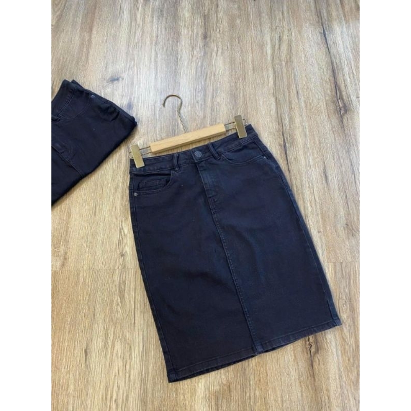 (Sale) Chân váy jean bút chì Vero*Moda bigsize - Cambo dư xịn