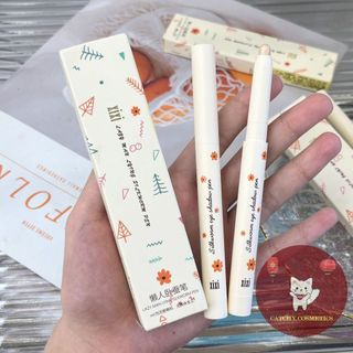 [XIXI] Bút Nhũ XIXI Dạng Chì Gel Vỏ Hoa Lazy Man Lying Silkworm Pen (D-401)