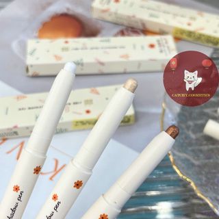 [XIXI] Bút Nhũ XIXI Dạng Chì Gel Vỏ Hoa Lazy Man Lying Silkworm Pen (D-401)