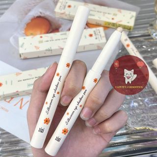 [XIXI] Bút Nhũ XIXI Dạng Chì Gel Vỏ Hoa Lazy Man Lying Silkworm Pen (D-401)