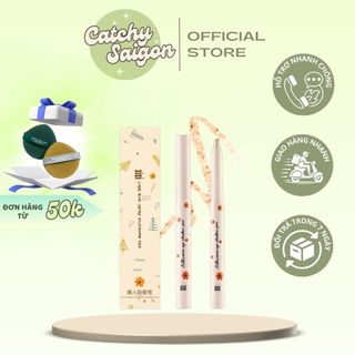 [XIXI] Bút Nhũ XIXI Dạng Chì Gel Vỏ Hoa Lazy Man Lying Silkworm Pen (D-401)