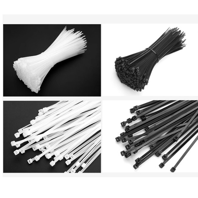 Túi 100 Dây Thít Nhựa 100mm Dây Rút Lạt Nhựa Buộc Treo Đánh Dấu Cố Định ...