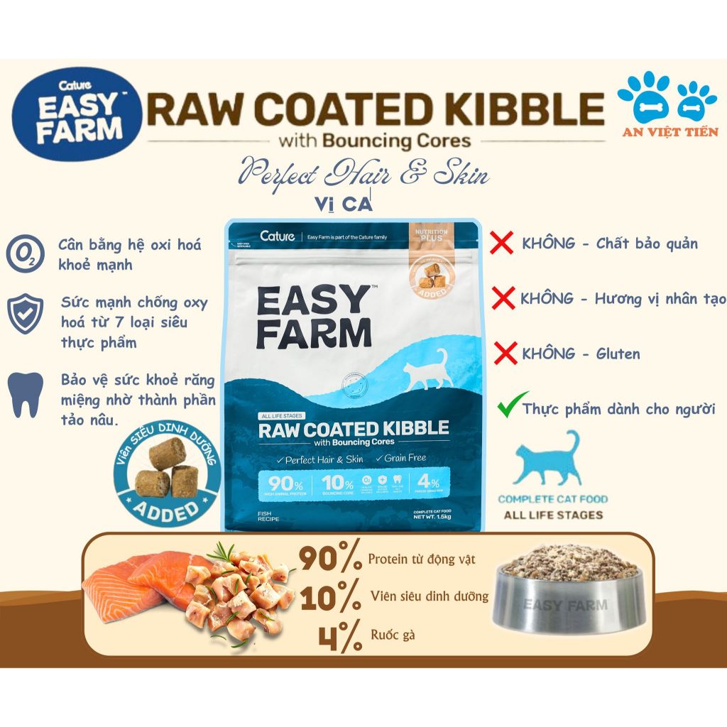 Cature Easy Farm gói 1.5kg