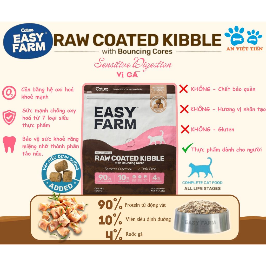 Cature Easy Farm gói 1.5kg