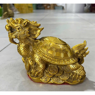 Long Quy Bát Quai Rùa Đầu Rồng bằng đồng vật phẩm phong thuỷ Các cỡ