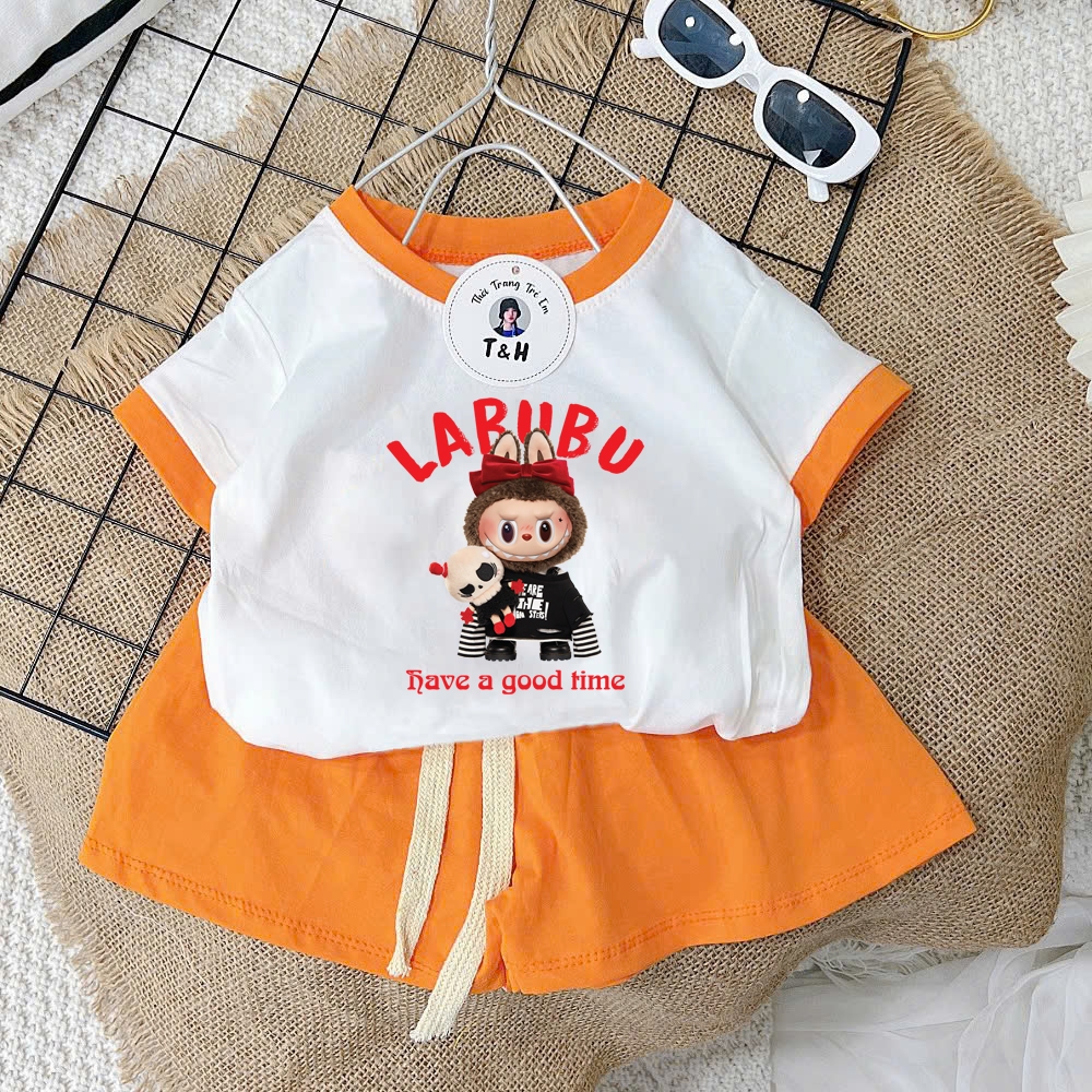 [8-40Kg] Bộ đồ bé gái quần ALIBABA in hình 3D HOT TREND chất vải mềm mịn thoáng mát được các bé yêu thích BGALI04
