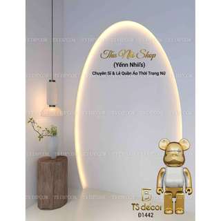Phông nền hoạ tiết đường giả phát sáng, phông chi phí thấp tặng kèm đinh hoặc keo hoặc đục lỗ