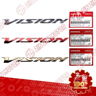 Tem Chữ Nổi Dán Ốp Sườn Vision 2014 2015 2016 2017 2018 2019 2020 86831-K44-V00ZA, 86831-K44-V30ZA Chính Hãng - ZZM