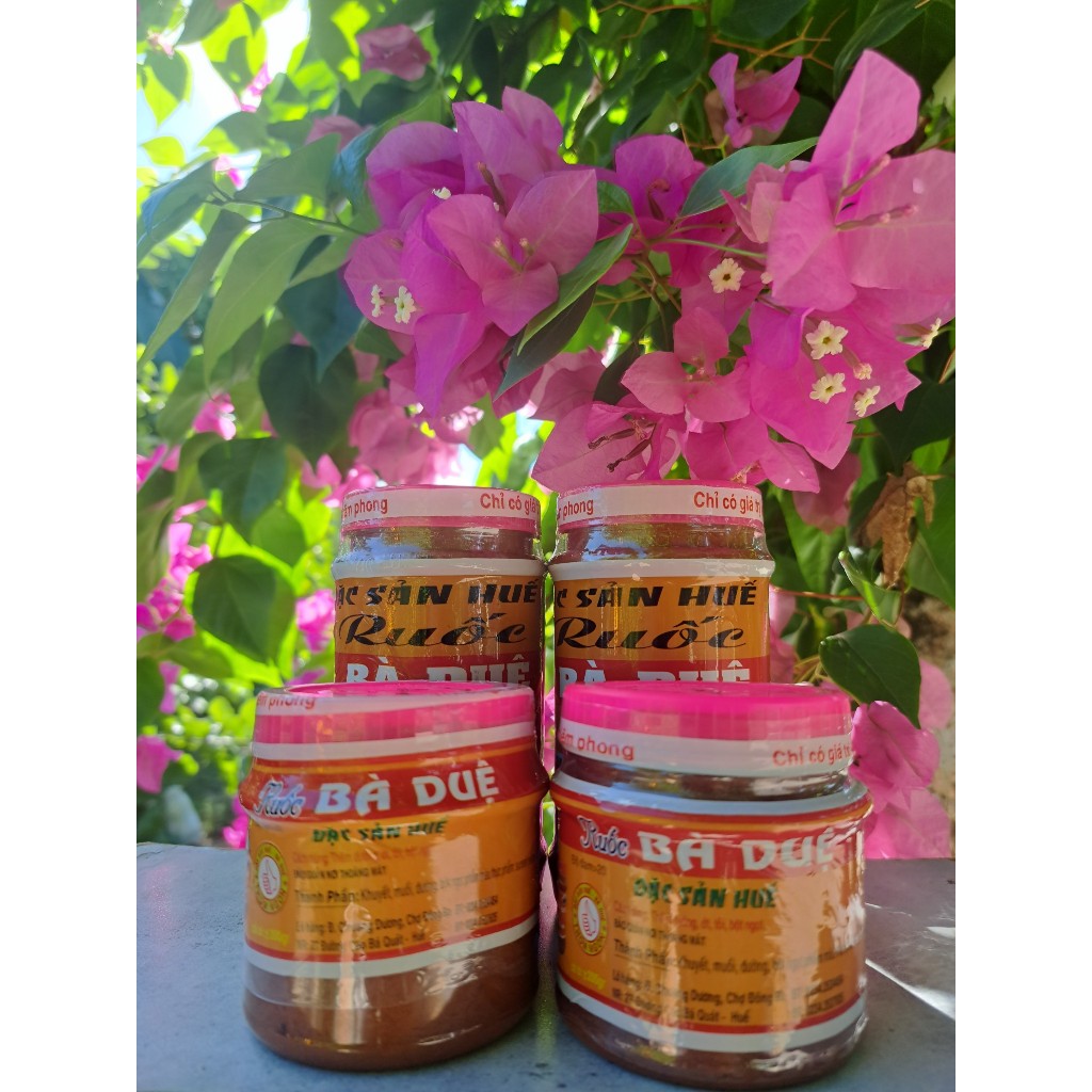 Ruốc Bà Duệ Hủ Lớn 380g (NẮP HỒNG) Chuẩn Vị Bún Bò - Món Mắm Đặc Trưng Xứ Huế