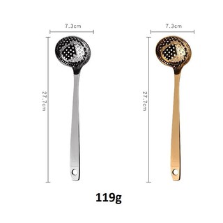 Muôi muỗng L1 dùng  múc canh ăn súp ăn lẩu hàng ngày  inox 304 loại xịn - vá múc canh
