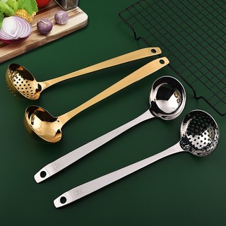 Muôi muỗng L1 dùng  múc canh ăn súp ăn lẩu hàng ngày  inox 304 loại xịn - vá múc canh