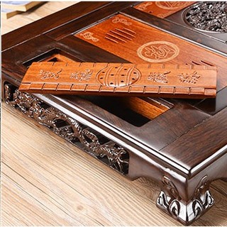 Khay trà điện gỗ nguyên khối dày dặn cao cấp kèm bộ bếp điện thông minh đun nước pha trà tại bàn - Bảo Hành 1 Năm