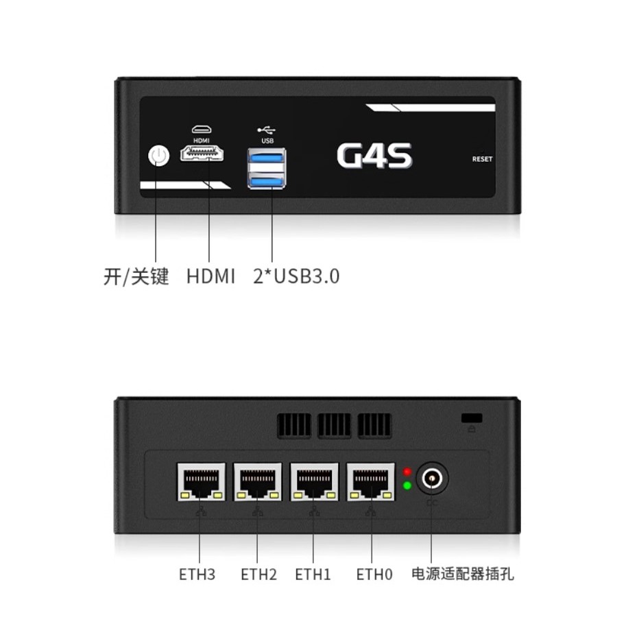Mini PC G4S - Làm Router - Mikrotik - Pfsense - OpenWRT - Máy chủ linux ...