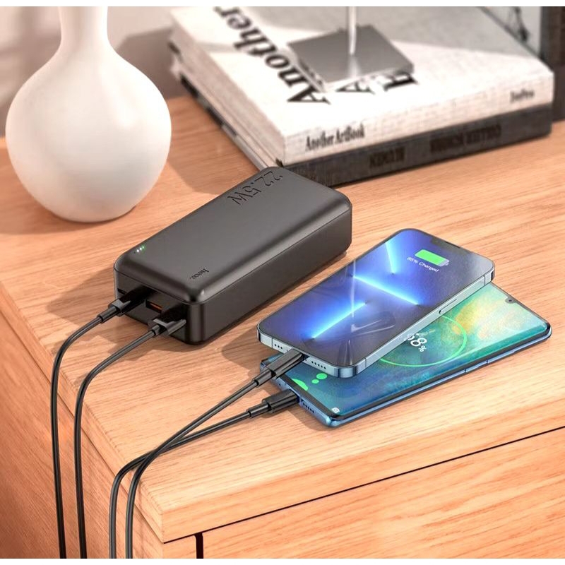 Sạc dự phòng 30000mah hoco J101B sạc nhanh 22,5w ,hàng chính hãng .