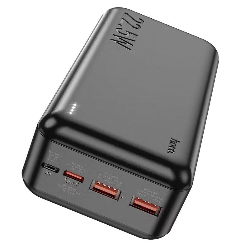 Sạc dự phòng 30000mah hoco J101B sạc nhanh 22,5w ,hàng chính hãng .