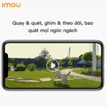 Camera Wifi Ngoài Trời IMOU Cruiser SE+  Đàm Thoại 2 Chiều, Tích Hợp Còi Hú Báo Động, Quan Sát Toàn Cảnh, Bảo Hành 2 Năm — ảnh 3