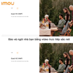 Camera Wifi Ngoài Trời IMOU Cruiser SE+  Đàm Thoại 2 Chiều, Tích Hợp Còi Hú Báo Động, Quan Sát Toàn Cảnh, Bảo Hành 2 Năm — ảnh 4