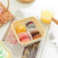 Hộp Bánh Mousse Tiramisu Sọc Caro Họa Tiết Sắc Nét