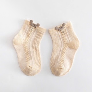 Tất lưới điều hòa bé trai, bé gái 3-12kg. Tất lưới trơn nhiệt cho bé. Dino Kids