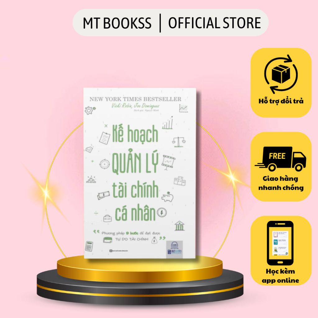 Sách - Kế Hoạch Quản Lý Tài Chính Cá Nhân: Phương Pháp 9 Bước Để Đạt Được Tự Do Tài Chính -Bizbooks
