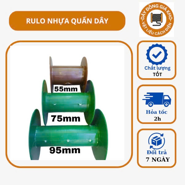 Lõi nhựa (lô nhựa) quấn dây đồng , Rulo quấn dây điện . | Shopee Việt Nam
