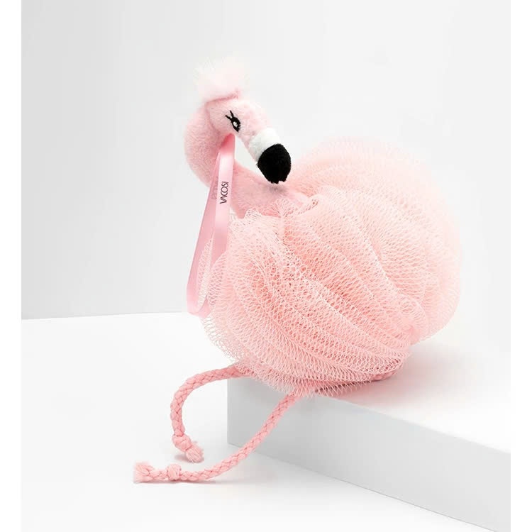 Bông Tắm Hồng Hạc VACOSI BATH SPONGE, FLAMINGO - BP62