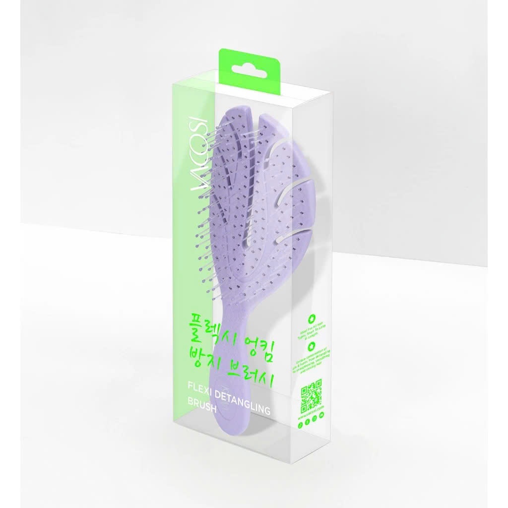 Lược Chải Tóc Gỡ Rối VACOSI LILAC VENT DETANGLING HAIR BRUSH