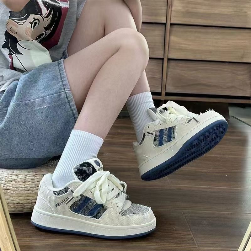 (Sẵn 35,37,39) Giày Thể Thao Sneaker Nữ Hoạ Tiết Thời Trang Đi Học Đi Chơi Thoải Mái