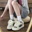 Giày Thể Thao Sneaker Nữ Hoạ Tiết Thời Trang Đi Học Đi Chơi Thoải Mái