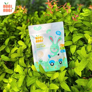 Bánh gạo ăn dặm hữu cơ Nobi Nobi 40g cho bé từ 6 tháng tuổi