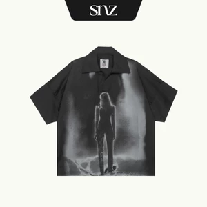 Áo Polo Boxy SNAZZY Unisex Chất Liệu Kaki Chính Hãng - APOCALYPSE